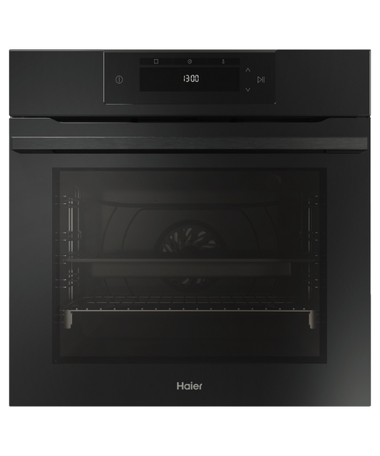 Haier Oven Single 70L 10 Function Pyrolytic Black - HWO60S14EPB4