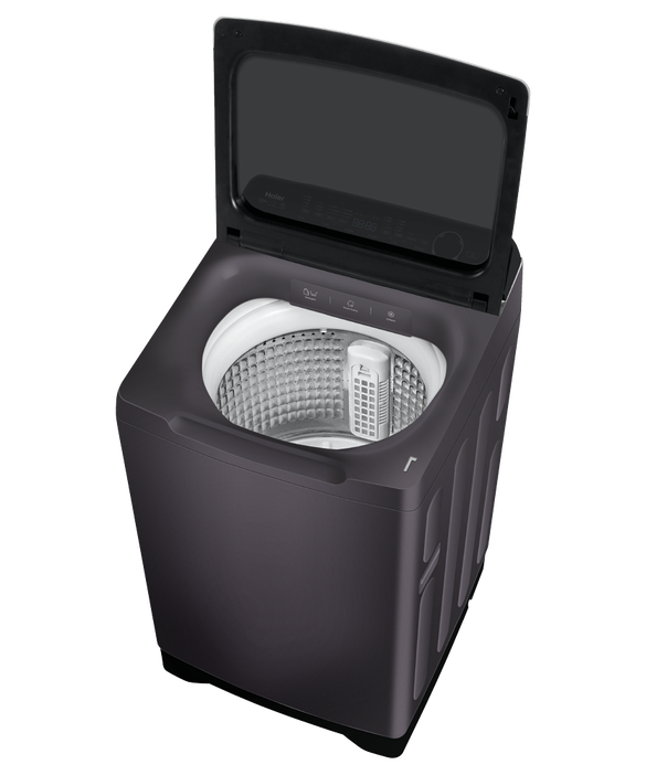 Haier - Washer Haier 10kg Top Load UV Premium A-Dose Graphite - HWT10ADB1