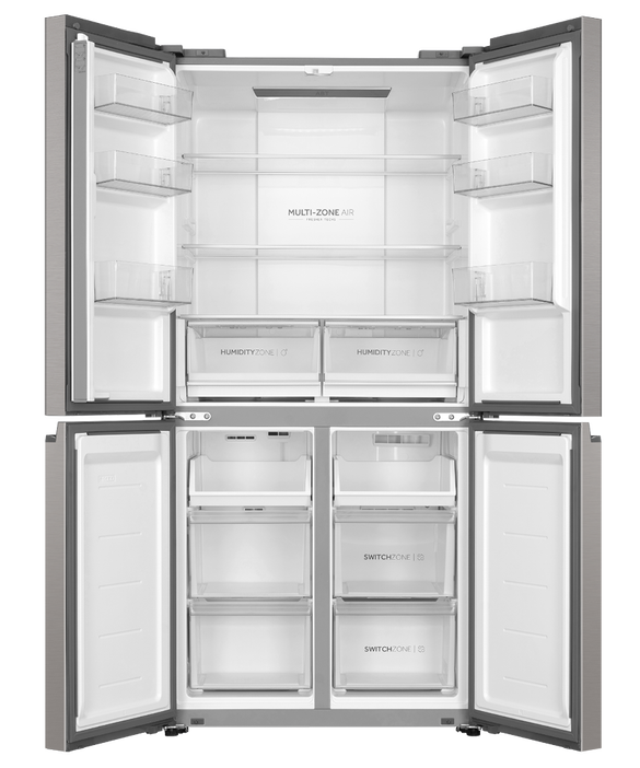 Haier Refrigerator Quad Door Satina - HRF530YS