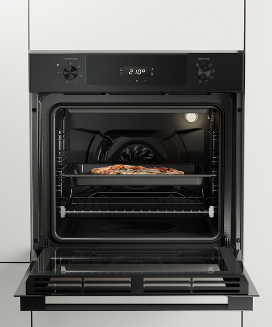 Haier Oven Single 70L 7 Function with Air Fry Tray Black - HWO60S7EB4