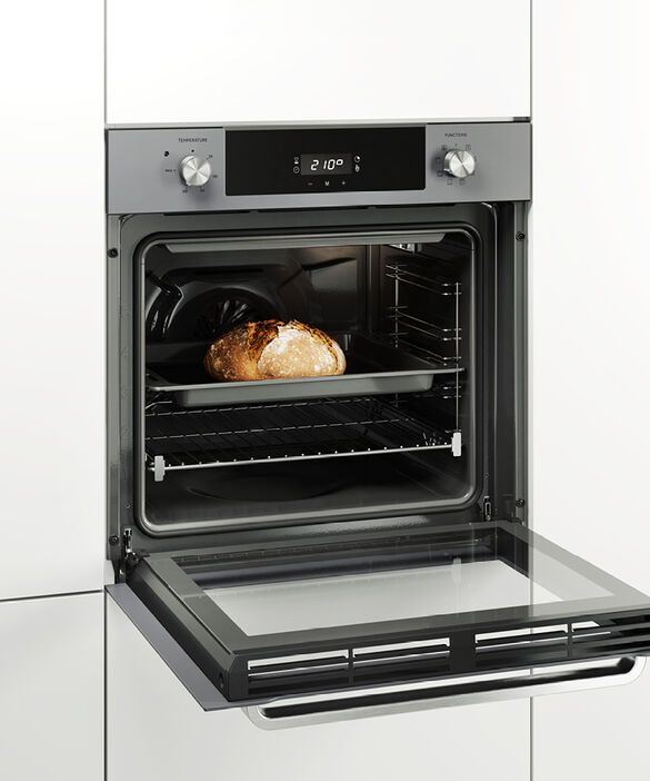 Haier Oven Single 70L 7 Function with Air Fry Tray Grey - HWO60S7EG4