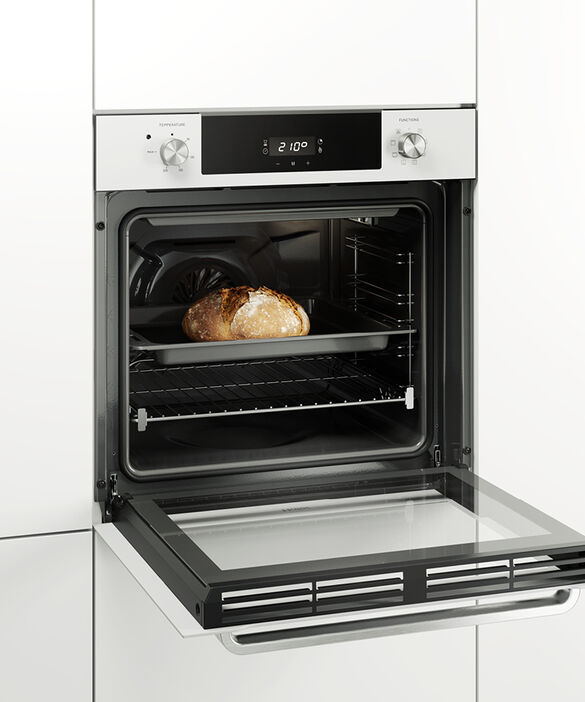 Haier Oven Single 70L 7 Function with Air Fry Tray Light Grey - HWO60S7ELG4