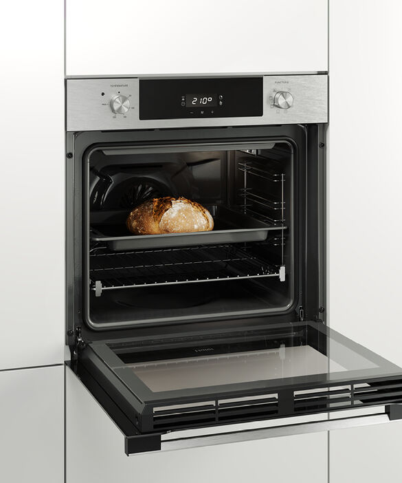 Haier Oven Single 70L 7 Function with Air Fry Tray Stainless - HWO60S7EX4