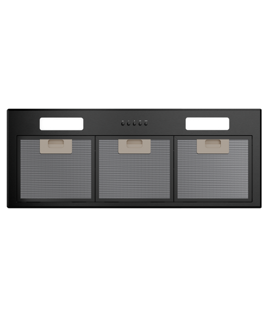 Rangehood Unbranded Integrated 90cm Black HPH90ILB2