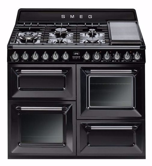 Smeg 110Cm Victoria Freestanding Oven (Black) - TRA4110BL