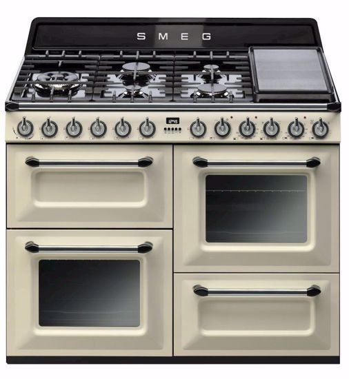 Smeg 110Cm Victoria Freestanding Oven (Cream) - TRA4110P
