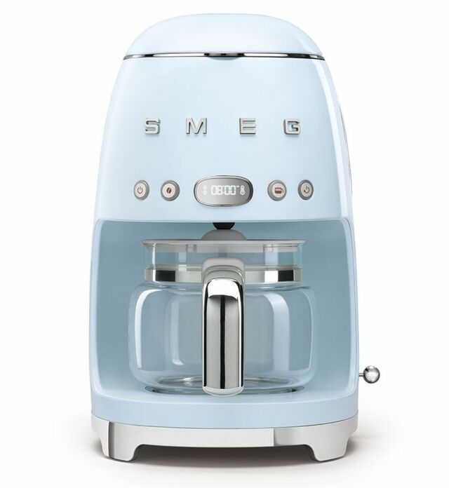 Smeg Drip Coffee Machine (Pastel  Blue) - DCF02PBAU