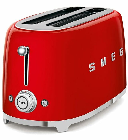 Smeg 4 Slice Toaster (Red) - TSF02RDAU