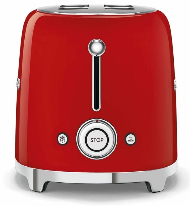 Smeg 4 Slice Toaster (Red) - TSF02RDAU