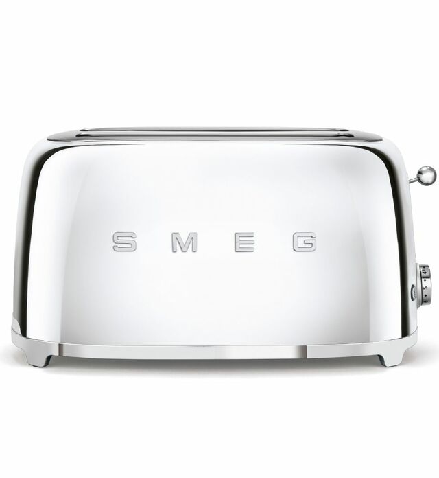 Smeg 4 Slice Toaster (Stainless Steel) - TSF02SSAU