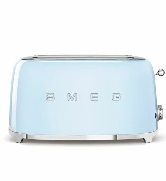 Smeg 4 Slice Toaster (Pastel Blue) - TSF02PBAU
