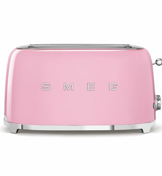 Smeg 4 Slice Toaster (Pink) - TSF02PKAU
