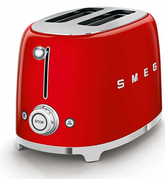 Smeg 2 Slice Toaster (Red) - TSF01RDAU