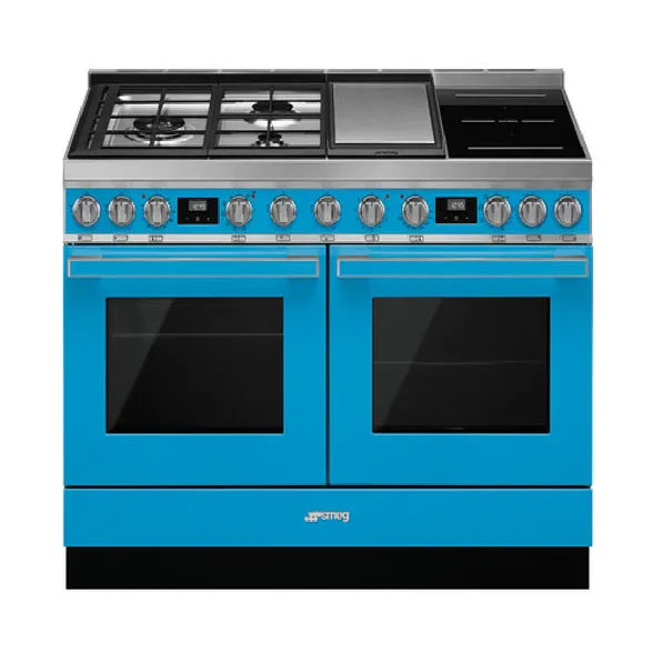 Smeg 120Cm Portofino Freestanding Oven Cooker Turquoise - CPF120IGMPTA