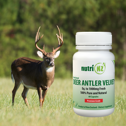 Deer Antler Velvet - 60 Premium Grade Vege-Capsules