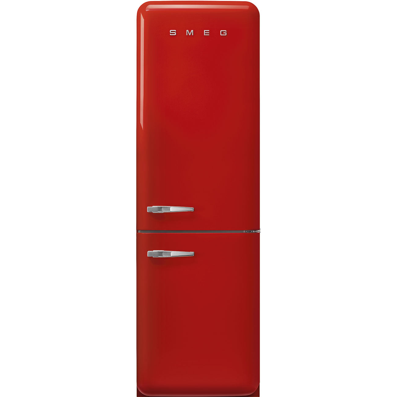 Smeg 331L 50S Style Fridge/Freezer Red -Rh Hinge - FAB32RRD5AU