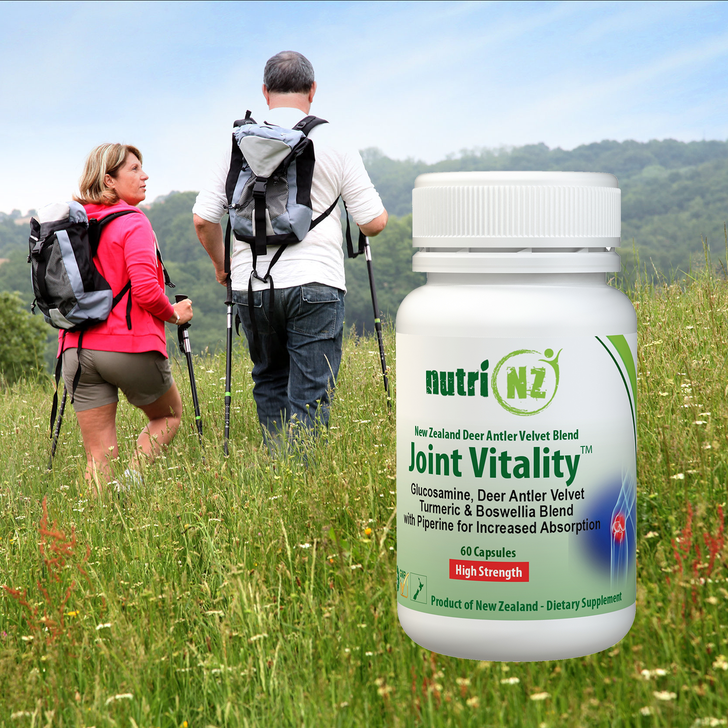 Joint Vitality Complex - 60 High-Strength Vege-Capsules