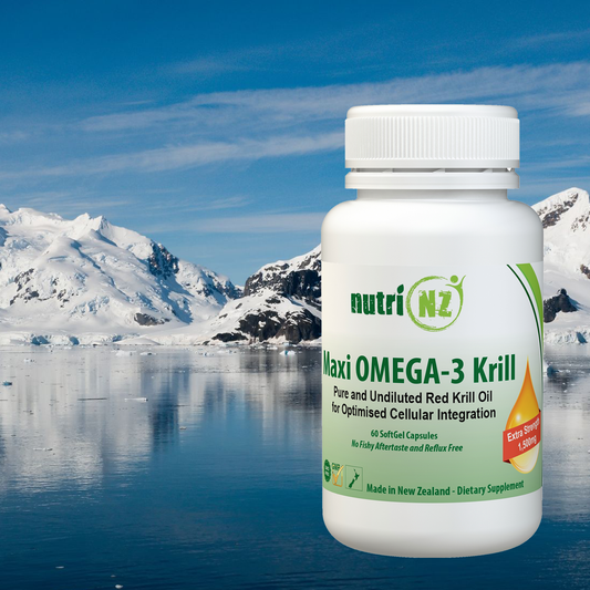 Maxi OMEGA-3 Krill - 90 SoftGel Capsules – EXTRA STRENGH with Astaxanthin