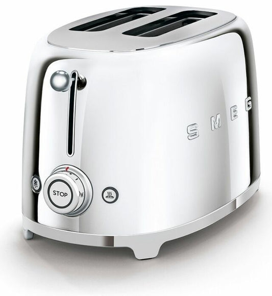Smeg 2 Slice Toaster (Stainless Steel) - TSF01SSAU