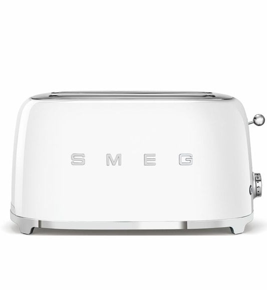 Smeg 4 Slice Toaster (White) - TSF02WHAU