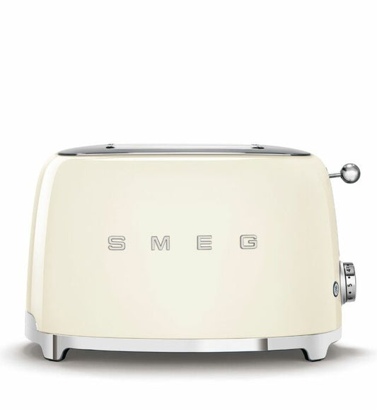 Smeg 2 Slice Toaster (Cream) - TSF01CRAU
