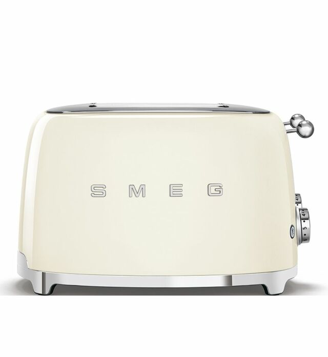 Smeg 4 Slice Toaster (Cream) - TSF03CRAU