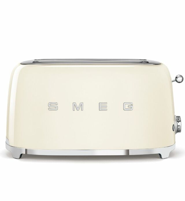 Smeg 4 Slice Toaster (Cream) - TSF02CRAU