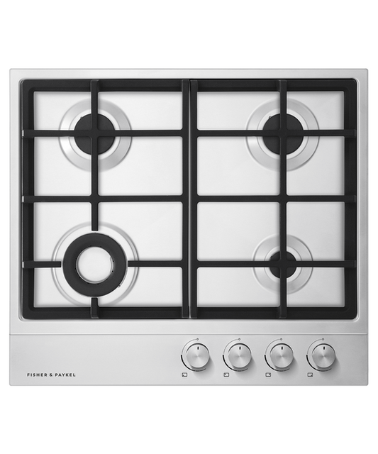 Fisher & Paykel - Cooktop F&P Gas on Steel 4 Burner - CG604DX1