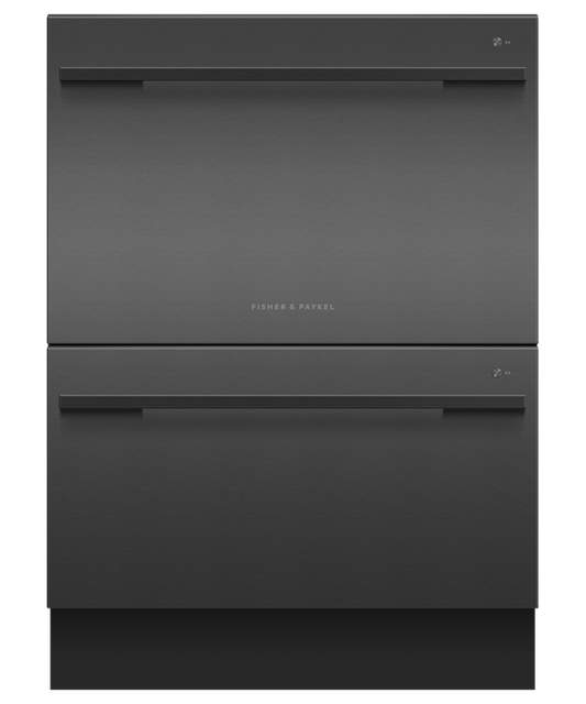Fisher & Paykel - DishDrawer F&P Designer Double Black WIFI - DD60DDFB9