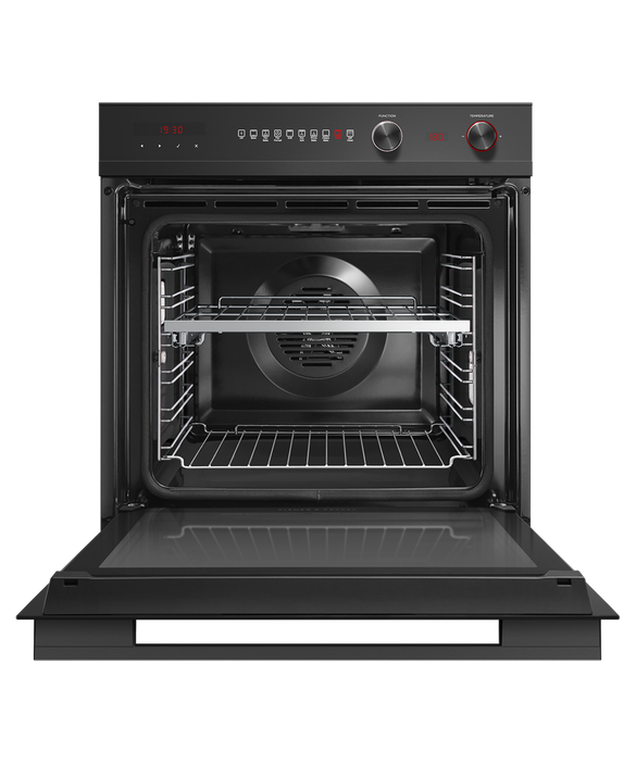 Fisher & Paykel Oven Single 85L 9 Function Pyrolytic Black - OB60SD9PB1