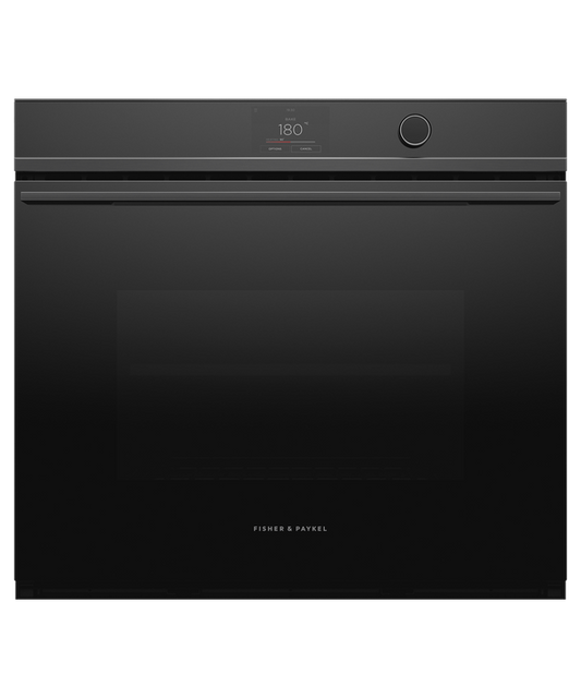 Fisher & Paykel Oven Single 115L 17 Function Dial Pyrolytic Black - OB76SDPTDB1
