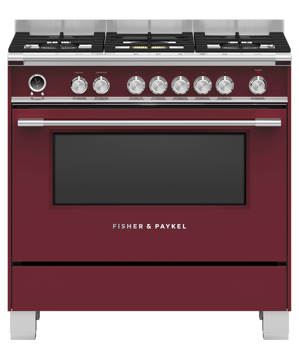 Fisher & Paykel Freestanding Oven 90cm Gas Cooktop - OR90SCG6R1