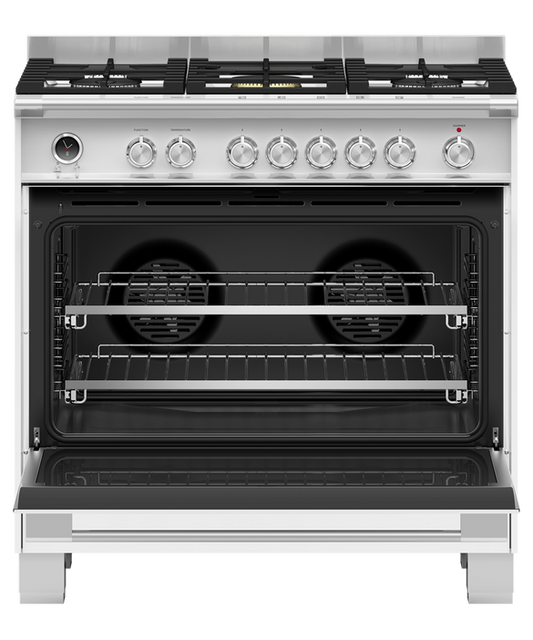 Fisher & Paykel Freestanding Oven 90cm Gas Cooktop - OR90SCG6W1
