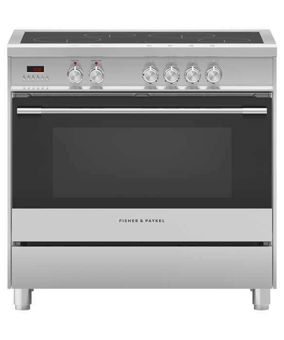 Fisher & Paykel - Freestanding Cooker F&P 90cm Induction C/top - OR90SCI1X1