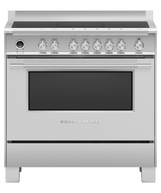 Fisher & Paykel Freestanding Oven 90cm Induction Cooktop - OR90SCI6X1