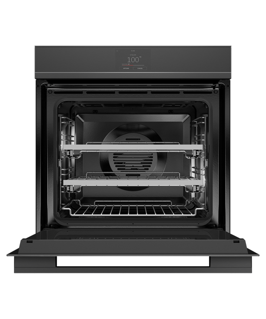 Fisher & Paykel Oven Single 85L 11 Function Combi Steam TFT Black - OS60SDTB1