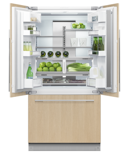 Fisher & Paykel - Refrig F&P Integrated French Door Non Ice&Water - RS90A1