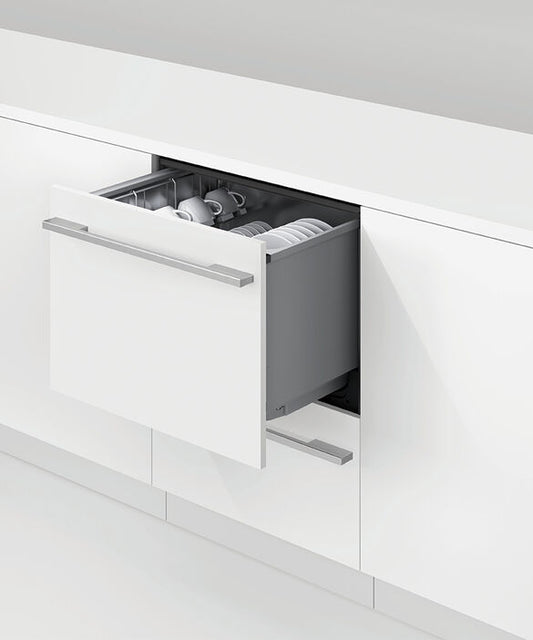 Fisher & Paykel - DishDrawer F&P Tall Integrated Double Stainless Tub - DD60DTX6I1