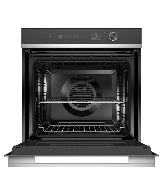 Fisher & Paykel Oven Pyrolytic 11 Function Small TFT 60cm Stainless Contemporary - OB60SD11PLX1