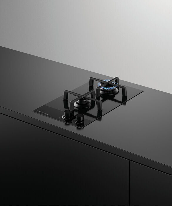 Fisher & Paykel - Cooktop F&P Gas on Glass 2 Burner LPG - CG302DLPGB4