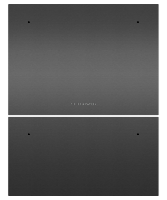 Fisher & Paykel - DishDrawer Double Tall Black Stainless Steel - ADDD60DTPB