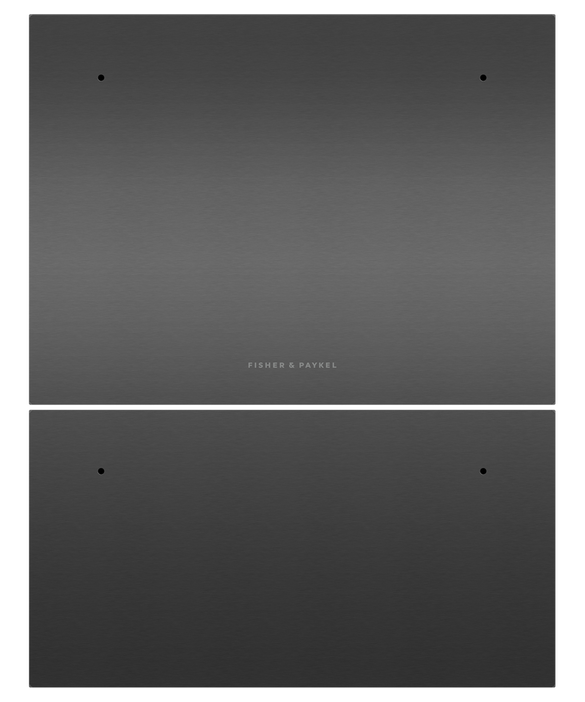 DishDrawer Double Tall Black Stainless Steel - ADDD60DTPB
