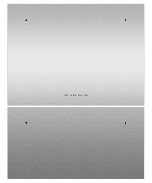 DishDrawer F&P Double Tall Stainless Door Kit