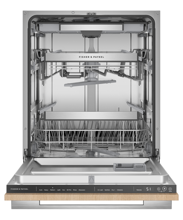 Fisher & Paykel - Dishwasher F&P Built Under Integrated Standard Top UI - DW60U4I2