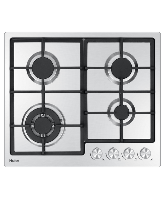 Haier Cooktop Gas 4 Burner Stainless - HCG604WFCX3