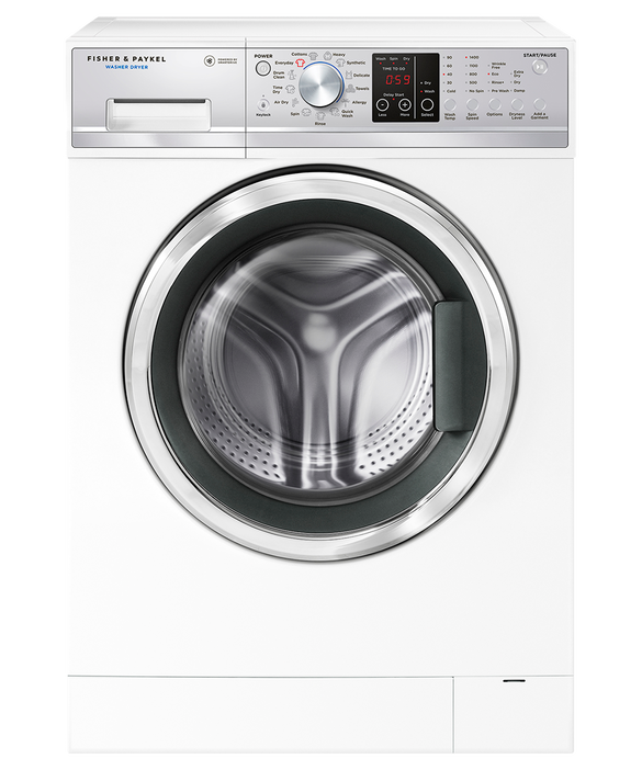 Fisher & Paykel - Washer Dryer F&P Washer 8.5kg Front Load 5kg Dryer - WD8560F1
