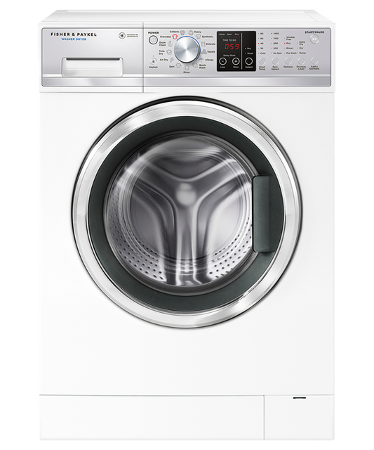Fisher & Paykel - Washer Dryer F&P Washer 8.5kg Front Load 5kg Dryer - WD8560F1